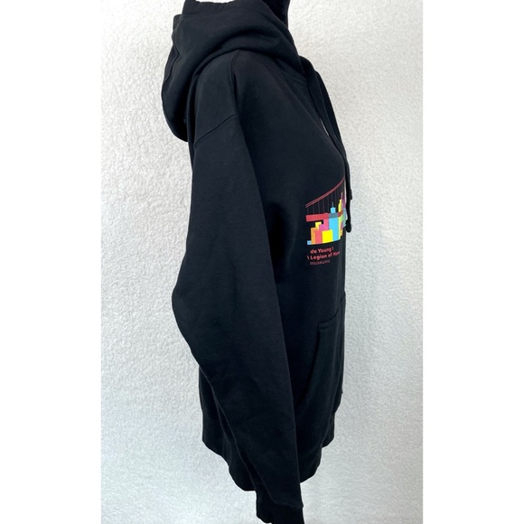FAMSF • De Young & Legion of Honor Museums SF Skyline Black Pullover Hoodie - Picture 4 of 11